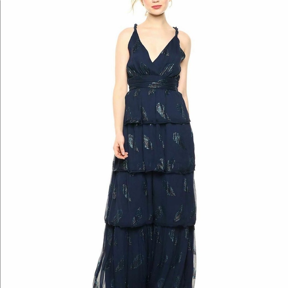 Ramy Brook silk blend gown